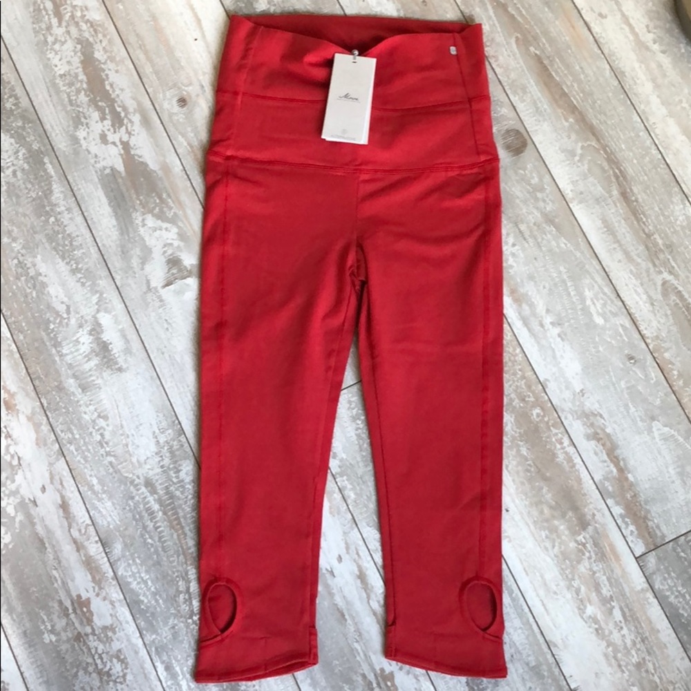 Alternative “Move” Red Keyhole Leggings.1949